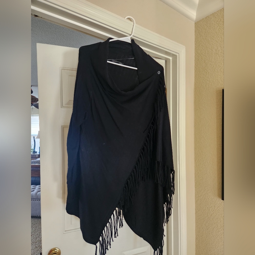 Black poncho